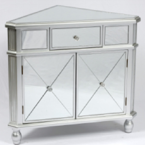 Mirrored Corner cabinet